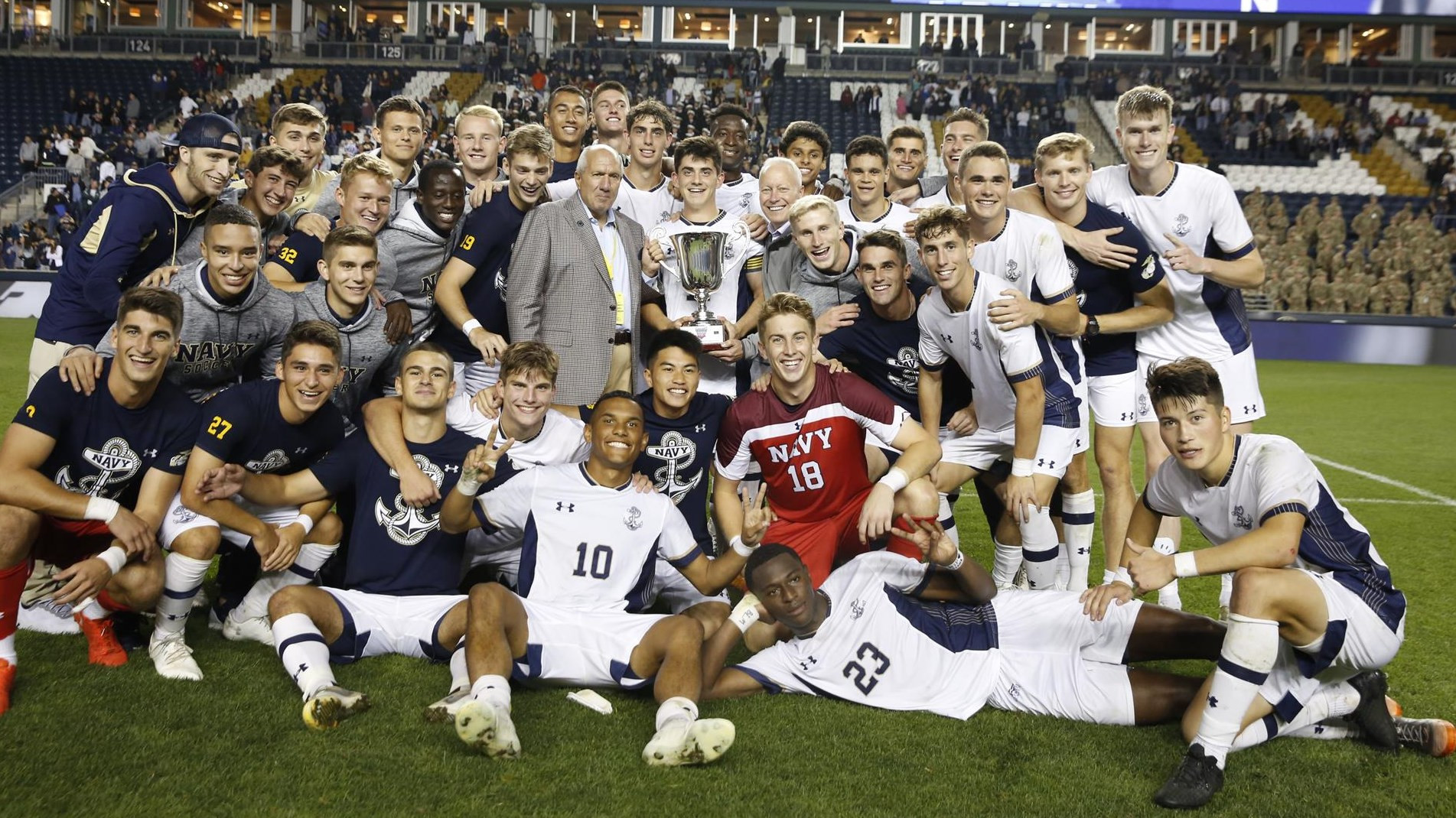 Williams Hat Trick Helps Navy Claim Men's Soccer Star - Army Navy Game