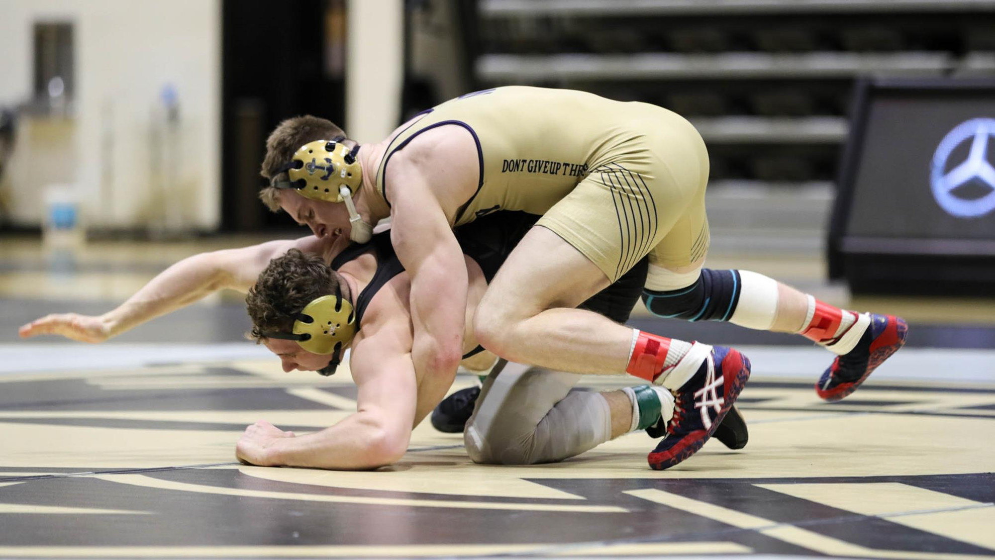 Navy 2025 wrestling singlet