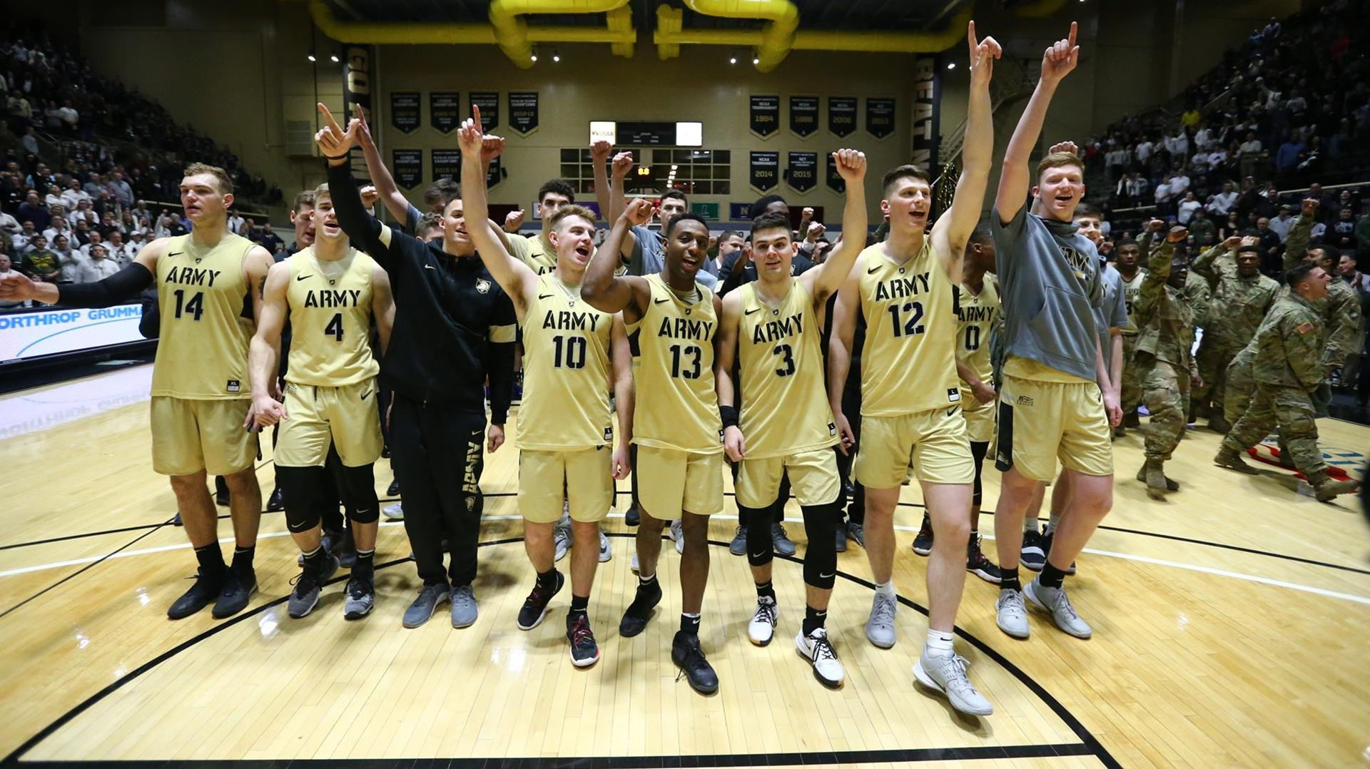 Army Men s Basketball Completes Basketball Star Sweep Army Navy Game