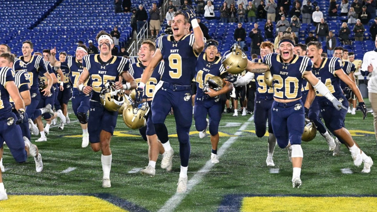 Navy Athletics and Under Armour Unveils 2022 Army-Navy Football